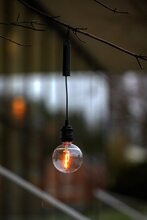 Lampa Uppladdningsbar m/krok Konstsmide